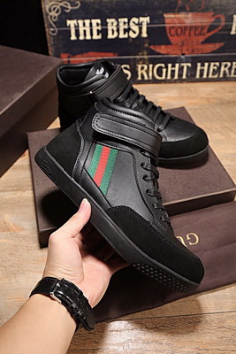 Gucci High-Top Fashion Men Shoes_015